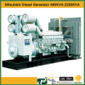 50hz 3 phases 1800kw Mitsubishi diesel generator with engine S16R2-PTAW